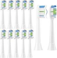 หัวแปรงสีฟันแบบถอดเปลี่ยนได้สำหรับ Sonicare Flexcare Diamond Clean Healthy White HX369 Bright White Diamonds Brush Head