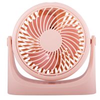 Battery Operated Fan, Small Table Fan with Strong Airflow Quiet Operation Portable Fan Speed Adjustable Head Rotatable