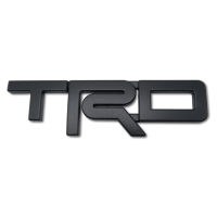 โลโก้  TRD  size L สูง 7.5เซน จำนวน 1ชิ้น สีดำ ขนาด 25.5cm*7.5cm*1.2cm Toyota Hilux Revo, Rocco โตโยต้า ร็อกโค่ รีโว่ ไฮลัก  2ประตู 4ประตู ปี 2014 2015 2017 2017 2018 สินค้าราคาถูก คุณภาพดี Logo Emblem