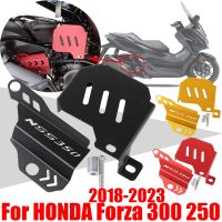 ปรุ่นในสินค้าสำหรับฮอนด้า Forza 300 250 NSS Forza300 Forza250สกู๊ตเตอร์อุปกรณ์เสริมสายป้องกันท่อขดลวดถ้วยยามฝาครอบสายเคเบิลแผ่นดิสก์