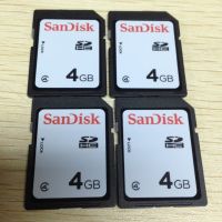 (Recommended) Sandisk/SanDisk SD card 4G camera memory car navigation 3D printer white label