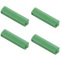 2000 Pcs Green Masonry Screw Fixing Wall Anchor Plugs 6mm x 27mm