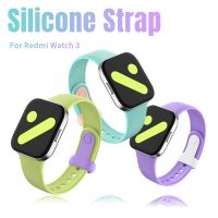 ♛℡ Silicone Watchband for Redmi Watch 3 Soft TPU Replacement Sport Bracelet Smartwatch Blet Wristband Correa for redmi watch3