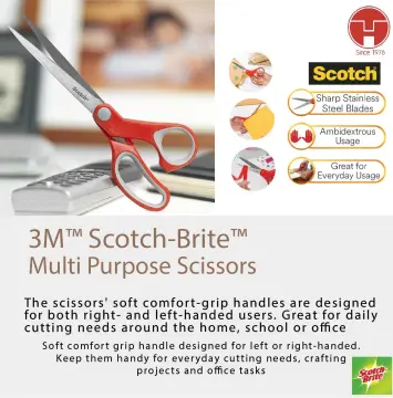 Scotch Scissors, Multi-Purpose, 8 Inches, School Supplies