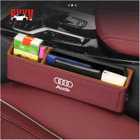 BuyV รถที่นั่ง Gap กล่องเก็บที่นั่ง Filler Organizer คอนโซลรถด้านข้างกล่องเก็บสำหรับ Audi A3 A4 A6 Q2 Q3 Q5 Q7