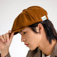 ยี่ห้อ newsboy หมวกปรับ Visor Beret นุ่ม8แผง VINTAGE cabbie หมวกผู้หญิงหัวใหญ่หมวกแปดเหลี่ยม.