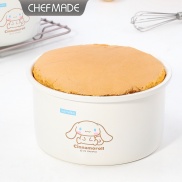 Chefmade cinnamoroll 6inch Chảo làm bánh hình tròn có thể tháo rời voan