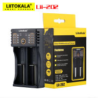 Liitokala Lii-202Lii-402เครื่องชาร์จ1.2V3.7V3.2V Aaaaa 18490183501634014500 NiMH แบบชาร์จไฟได้