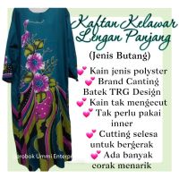 Reject Item Kaftan Polyster Lengan Panjang Canting Batek TRG Design Baju tidur wanita nightdress sleepwear