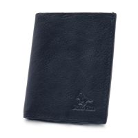 Polo Hill กระเป๋าหนังแท้สำหรับผู้ชายขนาดเล็ก Trifold Wallet C-PHW-6065-C