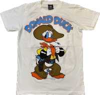 เสื้อยืดการ์ตูน Donald Duck สีขาว M/L/XL