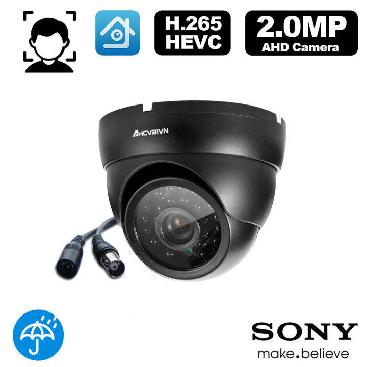 HD 1080P Dome AHD Camera 2MP CCD Security Video HD Analog Camera Night ...