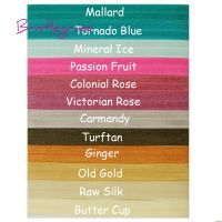 [Hot Sale] BRISTLEGRASS 50Yard By Roll 5/8 Quot; 15Mm SolidFold Over Elastics FOE Spandex Satin Band Tape HeadbandSewing Trim