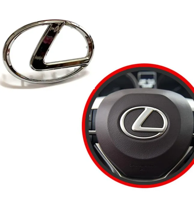 New For Lexus Steering Wheel Logo Modified Car Stickers Lazada