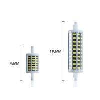 5730smd R7s หรี่ไฟได้หลอดไฟ Led 9W 15W 48 80 Led โคมไฟเสียบแนวนอนสำหรับการส่องสว่างในบ้าน Ac 85-265V