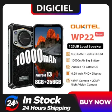 Oukitel WP22 Rugged Smartphone Android 13 8GB+256GB 10000mAh 48MP Camera  6.58