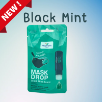 Peppermint Field Mask Drop Black Mint Scent เป๊ปเปอร์มิ้นท์ ฟิลด์ แมสก์ ดรอป กลิ่นแบล็คมิ้นท์ 3 CC จำนวน 3 CC จำนวน 1 ชิ้น ใช้ได้มากกว่า 200 หยด