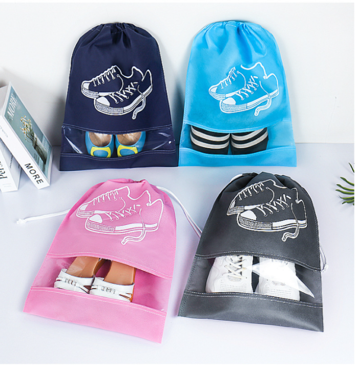 Travel Shoe Storage Bag Bundle Waterproof Portable Function Shoe Bag Nonwoven fabric Shoe Bag