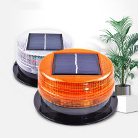 Solar Led Warning Light Night Warning Flash Magnetic Suction Safety Traffic Warning Construction Stroboscopic Light