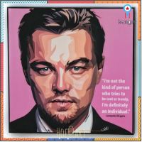 Leonardo Dicaprio #1 ลีโอนาร์โด ดิคาปริโอ ไททานิค Hollywood รูปภาพ​ติด​ผนัง ​pop​ art กรอบรูป แต่งบ้าน ของขวัญ ของสะสม ยอดขายดีอันดับหนึ่ง