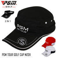 [PGM GOLF] หมวกกอล์ฟ 2IN1 ใส่ได้ทั้งแบบเต็มใบและครึ่งใบ PGM MZ011 Detachable Cap จัดส่งฟรี