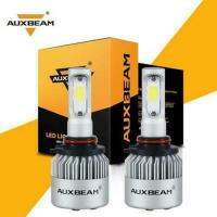 Auxbeam F-S2 9005 HB3 หลอดไฟหน้า LED เงินซังไฟหน้า 8000lm สีขาว 6500K