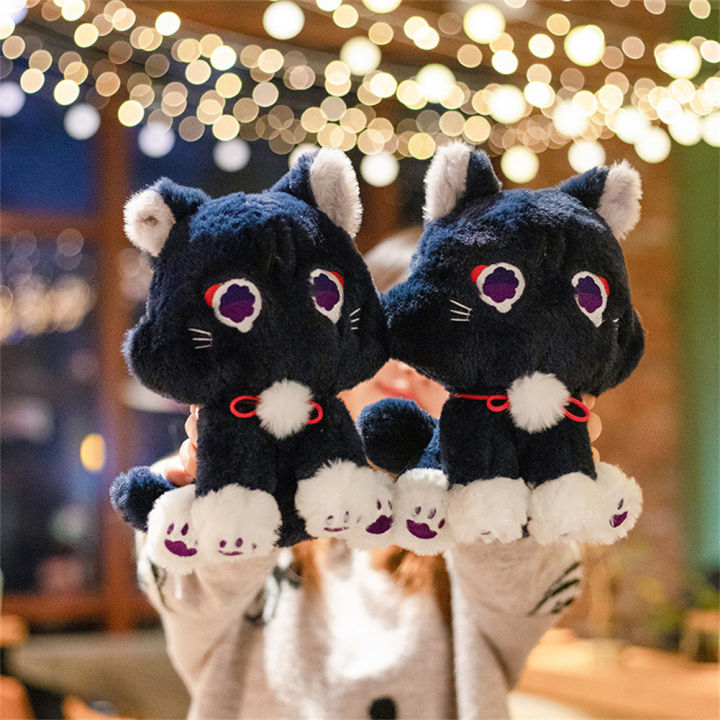 genshin-impact-scaramouche-ของเล่นตุ๊กตาอะนิเมะเกมตุ๊กตาแมวยัดนุ่นอินเทรนด์สำหรับของขวัญวันเกิดเด็ก
