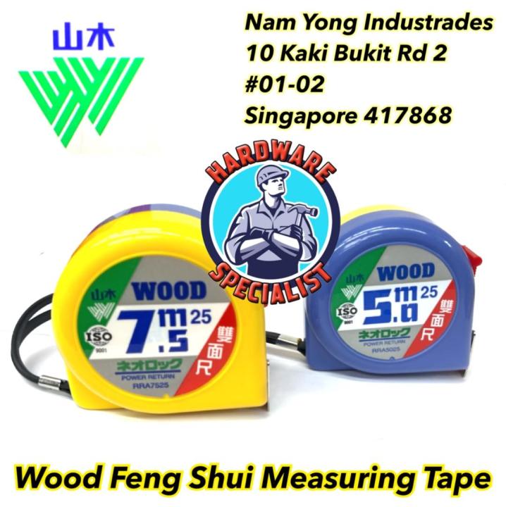 Wood Feng Shui Measuring Tape / Power Return / Made In Taiwan | Lazada ...