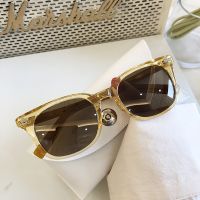 [COD] 2021 personalized square frame plate leg polarizer driving sunglasses for men and women with myopia