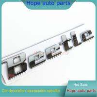 NEW Car bee 3D Chrome Metal Sticker Beetle Emblem Badge Logo Decal For Volkswagen VW Beetle TDI TSI Rear Trunk Car Styling