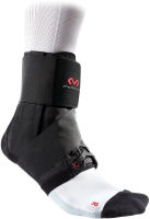 McDavid Ankle Brace with Straps, Maximum Support, Comfortable Compression &amp; Breathable Design X-Large Black