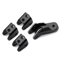 4PCS Axle Mount Set Suspension Links Stand for 1/10 RC Crawler Car Redcat Gen8 Replacement Upgrade Parts ,Black