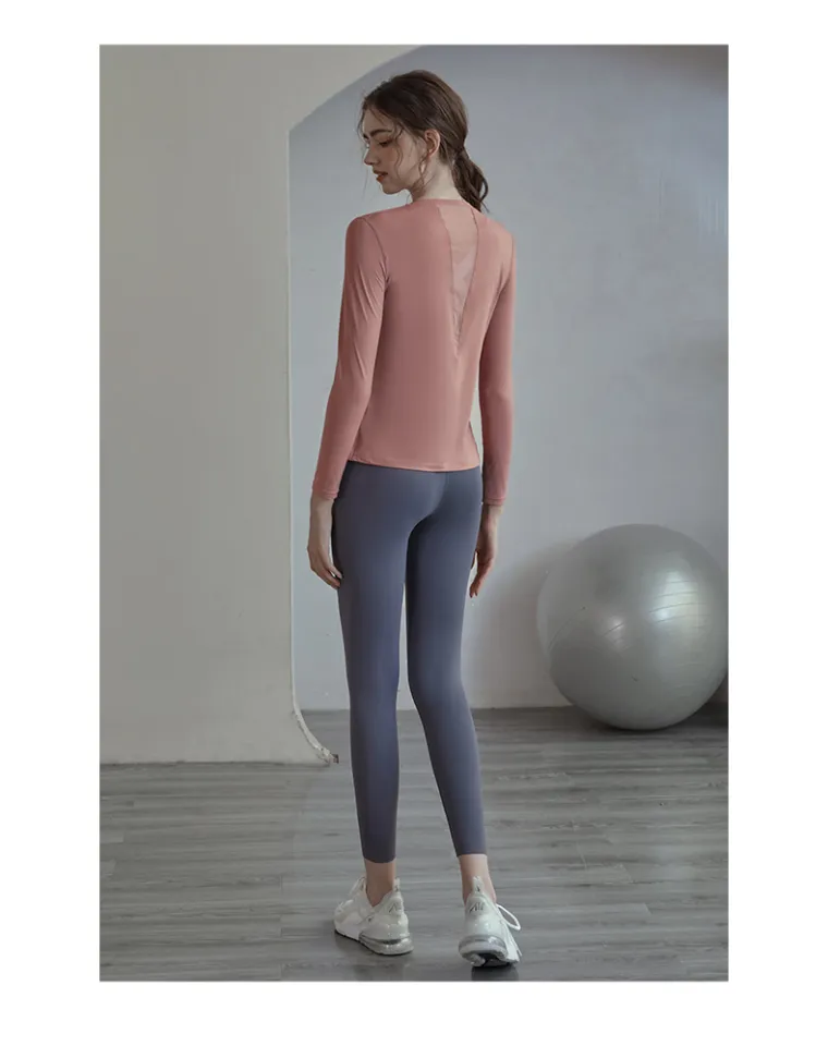 Women's Fitness Winter Shirt Long Sleeve Blouse Sport Tops Female Running  Gym Clothing Workout Yoga Wear Sportswear Ladies