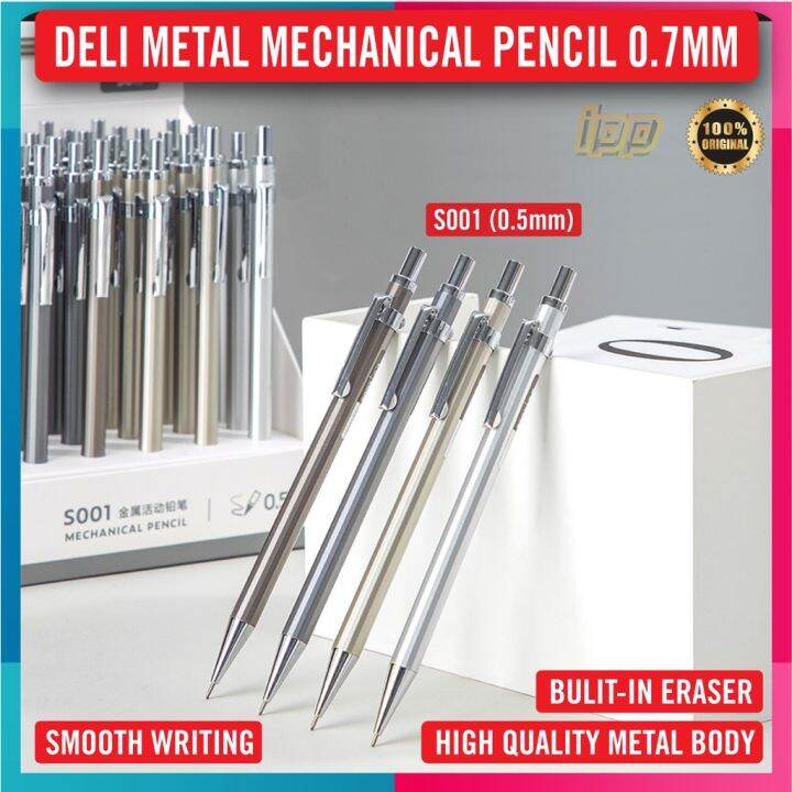 DELI Metal Body Mechanical Pencil Lazada