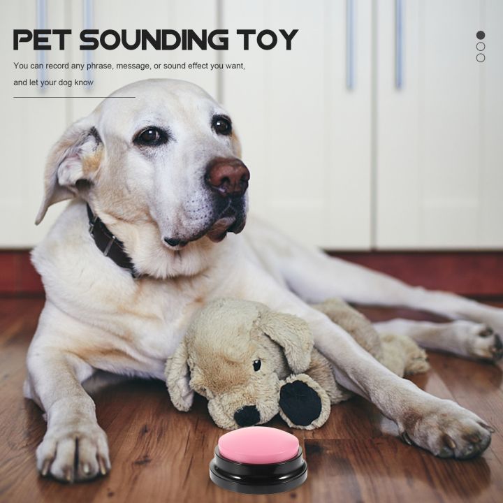 pets-baby-ปุ่มสุนัขปุ่มพูดคุย-buzzerrecordingsound-buzzers-บันทึกเสียงการฝึกอบรม-petrecord-สุนัขแบบโต้ตอบที่น่าสนใจ