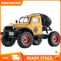 Fms FXC24 POWER WAGON RTR 12401 1/24 2.4G 4wd Rc รถ Crawler ไฟ Led Off-Road รถบรรทุกยานพาหนะรุ่นของเล่น【cod】