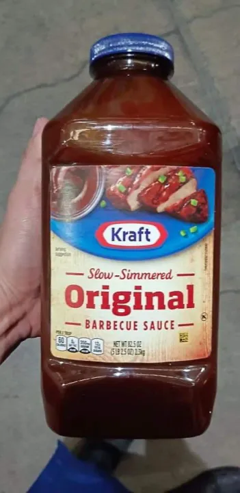 KRAFT ORIGINAL BARBEQUE SAUCE 82.5 | Lazada PH