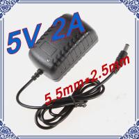 AC Converter Adapter DC 5V 2A Power Supply Charger US plug 5.5mm x 2.5mm 2000mA