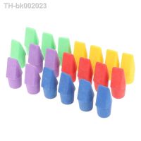 ♧✧ 3/20PCS Erasers Pencil Top Eraser Caps Chisel Shape Pencil Eraser Toppers Student Painting Correction Supplies Stationery