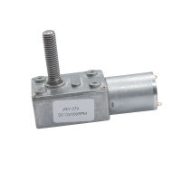 【✲High Quality✲】 herrdi มอเตอร์เกียร์มอเตอร์ Dc เพลาเกลียวสูง6V 12V 24V 6-150Rpm M8 * 33มม.