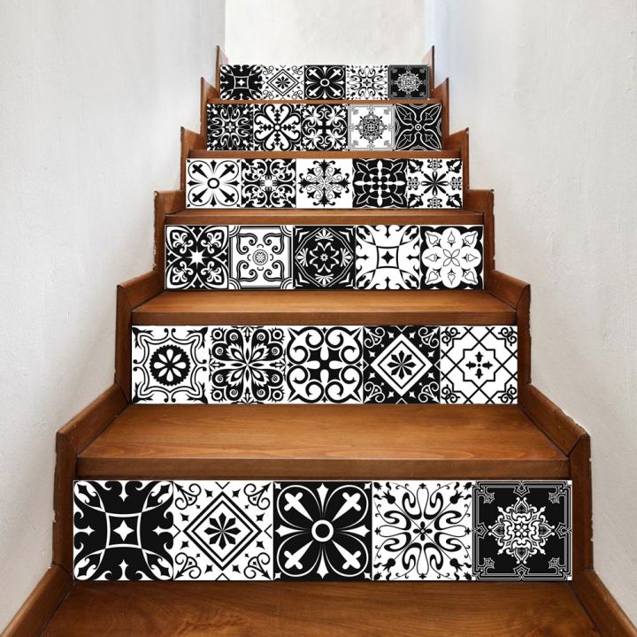 black-white-waterproof-retro-strip-tiles-wall-sticker-bathroom-kitchen-stair-table-decoration-wallpaper-peel-stick-art-mural