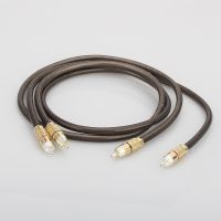 A56 Silver Plated RCA analogue Interconnects RCA to RCA Audio Cable HIFI