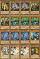 YU-GI-OH Card Deck Altergeist Hexstia Pookuery Camouflage Marionetter Fifinellag Ghost Girl Anime-Style Game Collection Cards