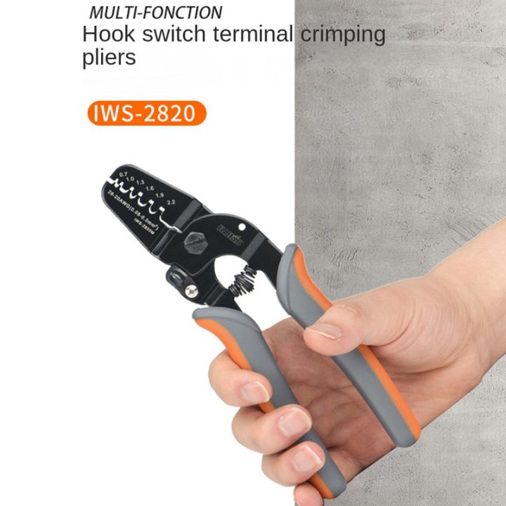 iwiss-1-pcs-iws2820-crimping-pliers-jst1-0-dupont-terminal-2-0-terminal-pliers-high-carbon-steel-crimping-pliers