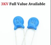 20PCS 3KV 5PF 10PF 15PF 20PF 22PF 27PF 30PF 47PF 56PF 100PF 220PF 102 222 472 103 Ceramic capacitor 1/2.2/4.7/10nf 101/221