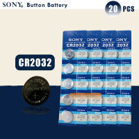 20PCS Original cr2032 Button Cell Batteries 3V Coin Lithium Watch Remote Control Calculator cr2032