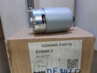 Makita service part Dc motor for model. DF347D/DDF343  part no. 629898-2 อะไหล่ มอเตอร์ DC พร้อมเฟืองขับ รุ่น DDF343 DF347D ยี่ห้อ มากีต้า ใช้ประกอบงานซ่อมอะไหล่แท้