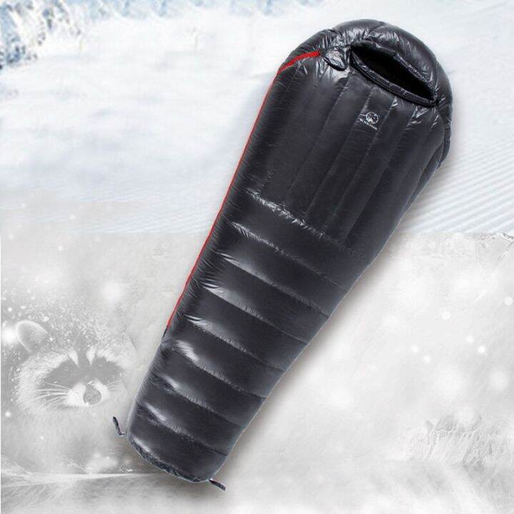 Goose Down Fill Sleeping Bag 3 Seasons (Winter, Spring, Fall) Cold