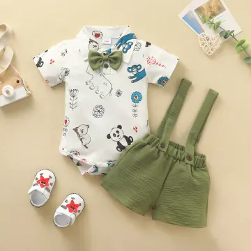 ZHAGHMIN Toddler Boy Clothes 2T-3T Baby Boy Clothes Outfitscottonsolid  Color Bow Tiecasual2Pc Set Baby Boy Staff 6 Month Boy Outfits Clothes 2  Year Old Boy Kids Jogging Suits Boys Go Home Outfit