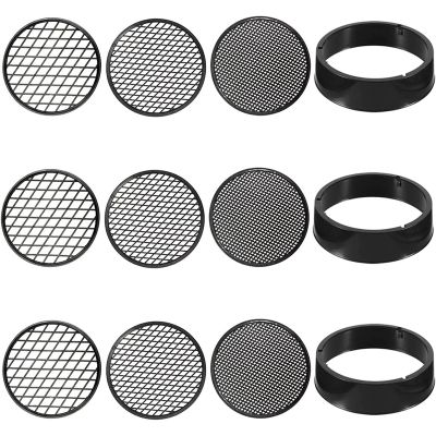 3Pack Sifting Pan Outdoor Gold Panning Soil Sifter Garden Sieve Mesh Garden Mini Sifting Pan Soil Sand Sieve for Outdoor